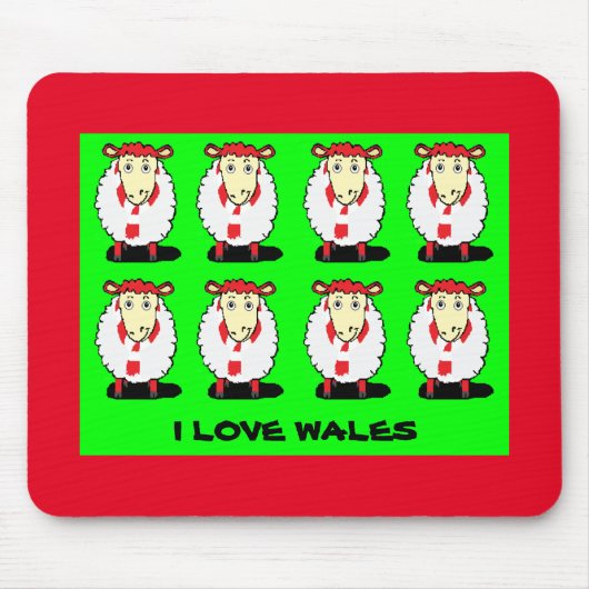 Wales mousepad (Vorne)