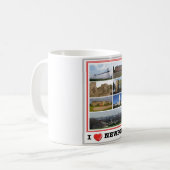 Wales - Newport - I Liebe - Kaffeetasse (Vorderseite Links)