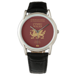 Wales passport wristwatch armbanduhr