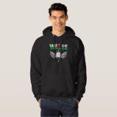 Wales Ping Pong Welsh Table Tennis Team Supporte Hoodie (Vorne ganz)