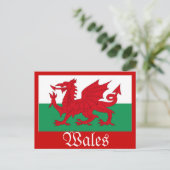 Wales Postkarte (Stehend Vorderseite)