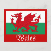 Wales Postkarte (Vorderseite)