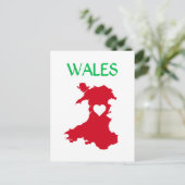 Wales Postkarte (Stehend Vorderseite)