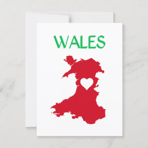 Wales Postkarte