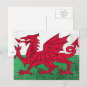Wales Postkarte (Vorne/Hinten)