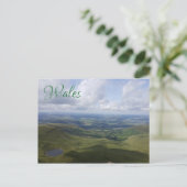 Wales Postkarte (Stehend Vorderseite)