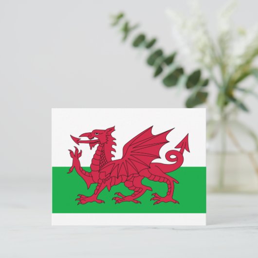 Wales Postkarte (Stehend Vorderseite)