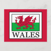 Wales Postkarte (Vorderseite)