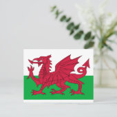 Wales Postkarte (Stehend Vorderseite)