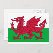 Wales Postkarte (Vorne/Hinten)