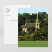 Wales Postkarte (Vorne/Hinten)