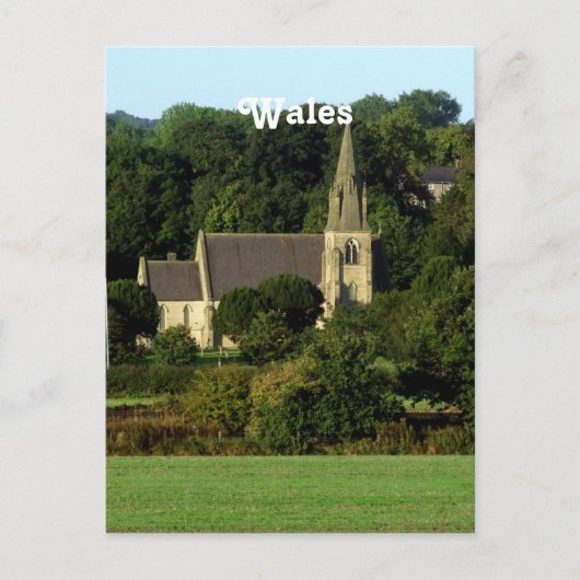 Wales Postkarte (Vorderseite)