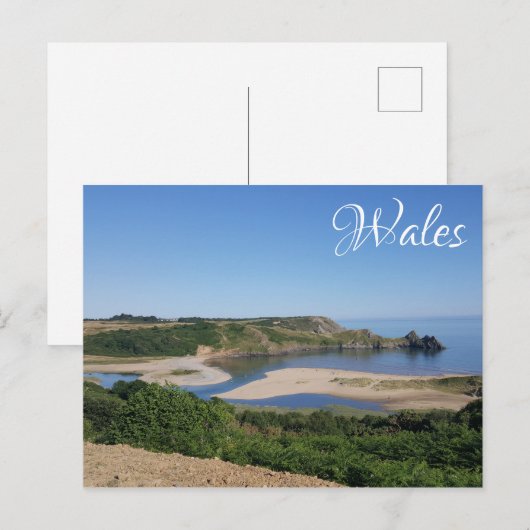 Wales Postkarte (Vorne/Hinten)