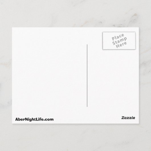 WALES POSTKARTE (Rückseite)