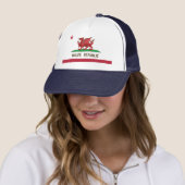 Wales Republic Dragon Flag Welsh Pride Truckerkappe (Beispiel)