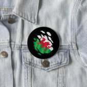 Wales Ripped Flag Button (Beispiel)