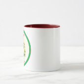 Wales Royal Abzeichen Circle Shape Tasse (Zentrum)