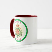 Wales Royal Abzeichen Circle Shape Tasse (Vorderseite Links)