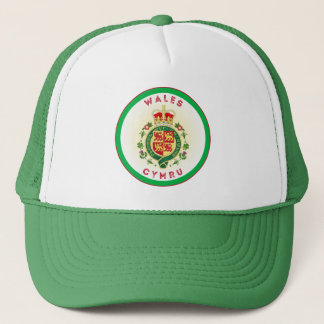 Wales Royal Abzeichen Circle Shape Truckerkappe