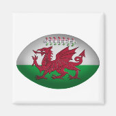 Wales Rugby Ball Magnet (Vorne)