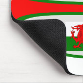 Wales Rugby Ball Mousepad (Ecke)
