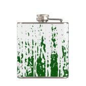 Wales Rugby Team Unterstützer Flag mit Ball Flachmann (Rückseite)