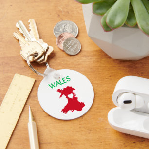 Wales Schlüsselanhänger