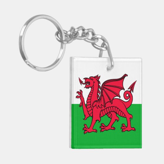 Wales Schlüsselanhänger (Vorderseite links)