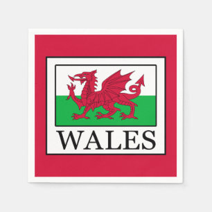 Wales Serviette