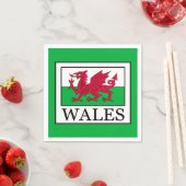Wales Serviette (Beispiel)