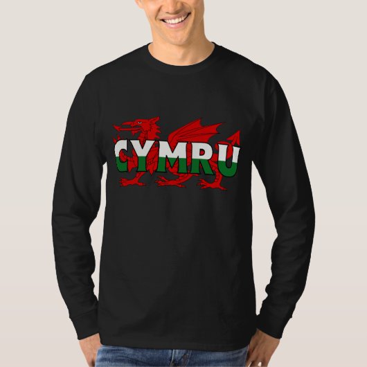 Wales-Shirt T-Shirt (Vorderseite)