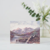 Wales, Snowdon aus Capel Cyrig Postkarte (Stehend Vorderseite)