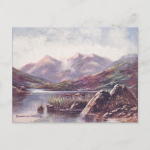 Wales, Snowdon aus Capel Cyrig Postkarte