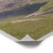Wales - Snowdon - Poster (Ecke)