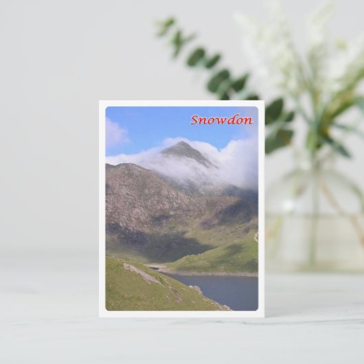 Wales - Snowdon - Postkarte (Stehend Vorderseite)