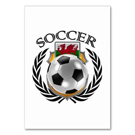 Wales Soccer 2016 Fangerät Tischnummer (Rückseite)