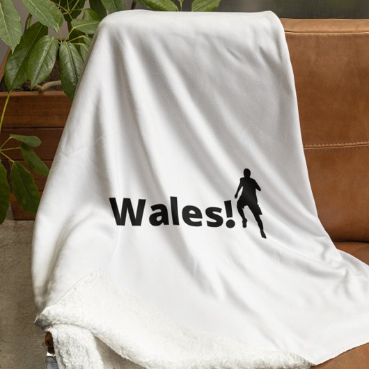 Wales Soccer Fleecedecke