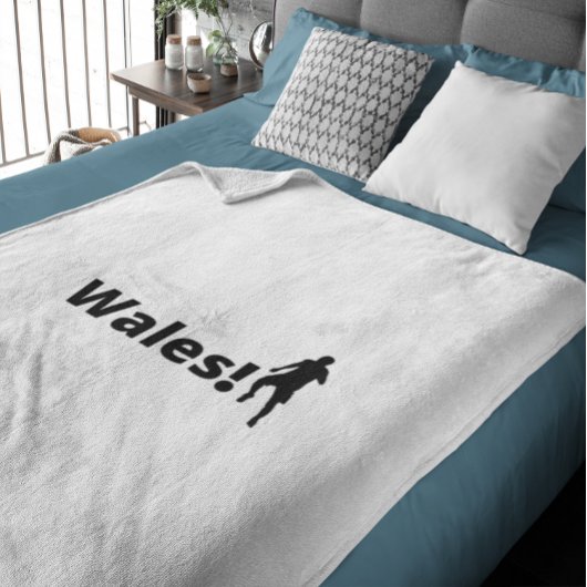 Wales Soccer Fleecedecke