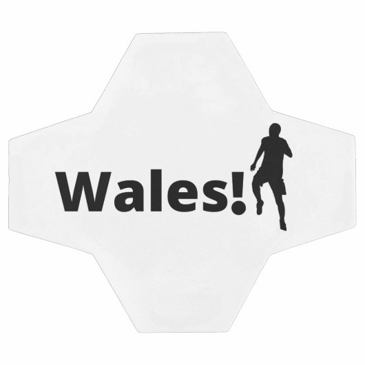 Wales Soccer Fußball (Flach)