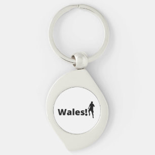 Wales Soccer Schlüsselanhänger