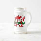 Wales Stein Bierglas (VorderseiteRechts)