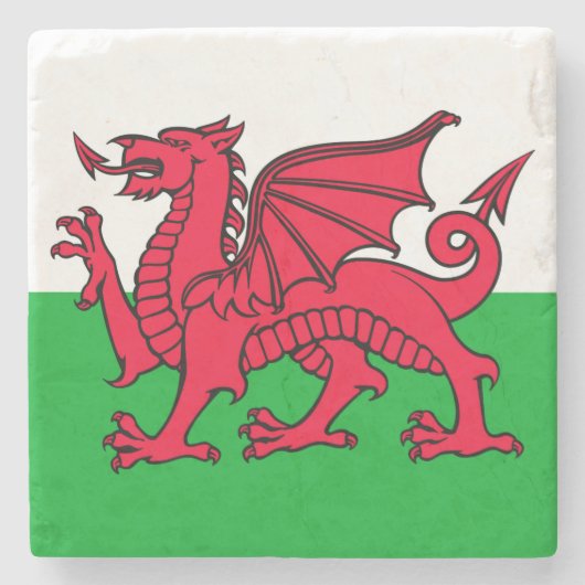 Wales Steinuntersetzer (Vorderseite)