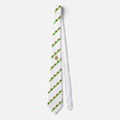 Wales stripes Flagge Krawatte (Vorderseite)