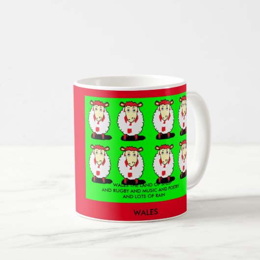 WALES-TASSE KAFFEETASSE (VorderseiteRechts)