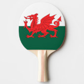 Wales Tischtennis Schläger (Vorderseite)