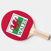 Wales Tischtennis Schläger (Seitenansicht)