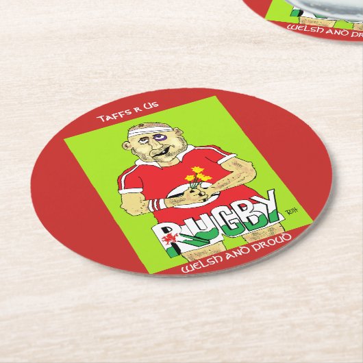 Wales Untersetzer (Angewinkelt)