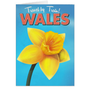 Wales Vintage Reiseplakat