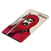 Wales Vintage Reiseplakat Magnet (Linke Seite)