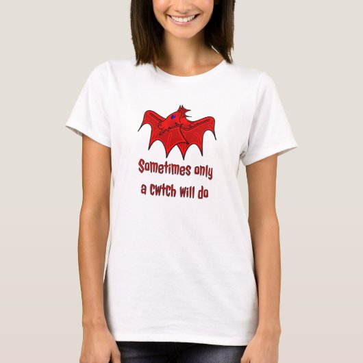 Wales, Waliser-Drachen Cwtch T-Shirt (Vorderseite)